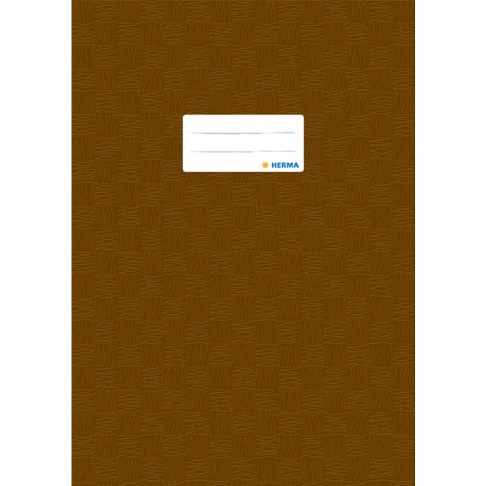 Exercise book cover PP A4 brown opaque