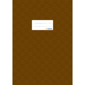 Exercise book cover PP A4 brown opaque