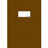 Exercise book cover PP A4 brown opaque