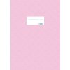 Exercise book cover PP A4 pink opaque