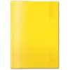 Exercise book cover PP A5 transparent-yellow