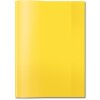 Exercise book cover PP A4 transparent-yellow