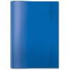 Exercise book cover PP A4 transparent-blue