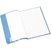 Exercise book cover PP A4 transparent-blue