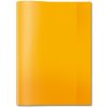 Exercise book cover PP A4 transparent-orange