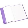 Exercise book cover PP A4 transparent-violet