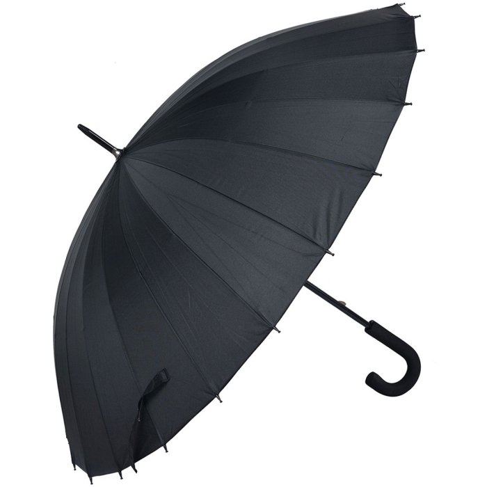 Umbrella MLUM0029Z black Ø 93x90 cm