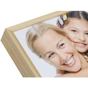 photo frame natural colour wood S67XH 10x15 cm to 15x20 cm