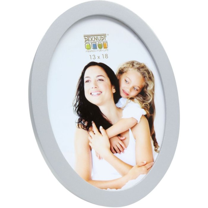 S67YD photo frame silver wood 10x10 cm to 20x20 cm