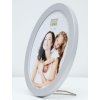 S67YD photo frame silver wood 10x10 cm to 20x20 cm