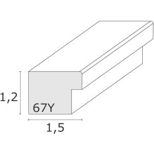 S67YV photo frame grey wood 10 cm to 20 cm