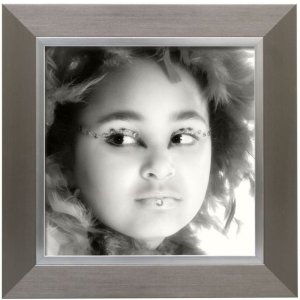 photo frame silver resin S861D