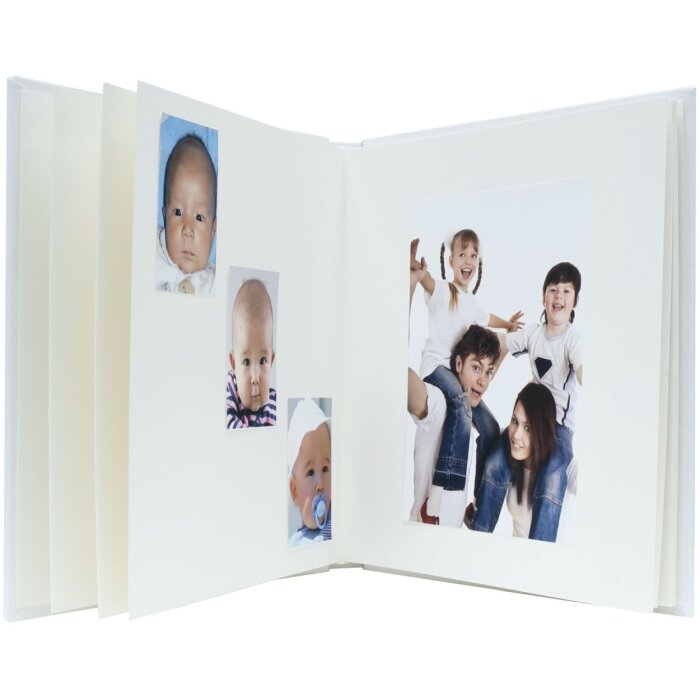 A66DF1 Album white with leather cover 30x30 cm