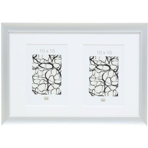 S021D1 Aluminium multi print frame in silver colour for 2...