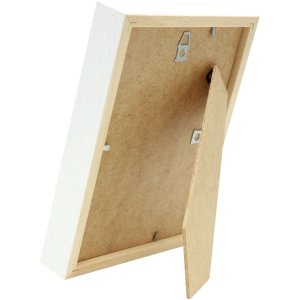 S223K1 White wooden frame for object framing 30x30 cm