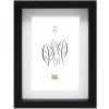 S223K2 Black wooden frame for object framing 20x20 cm