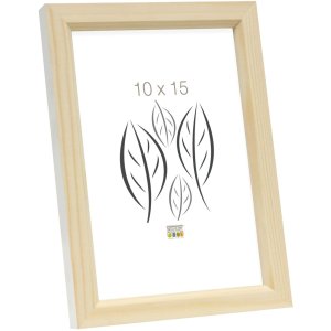 S233H1 Frame in natural wood with white side 20x28 cm