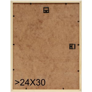 S233H2 Frame in natural wood with black side 24x30 cm