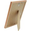 S236H2 Photo frame in brown wood 18x24 cm