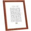 S236H3 Photo frame in dark brown wood 15x20 cm