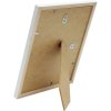 S236K1 Photo frame in white wood 10x15 cm