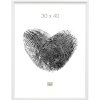 S236K1 Photo frame in white wood 30x45 cm