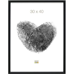 S236K2 Photo frame in black wood 30x45 cm