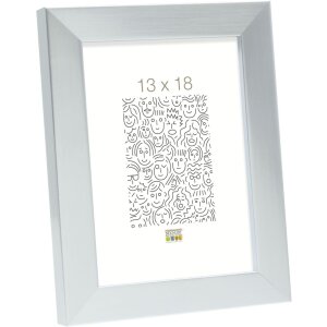 S45RD3 Picture frame in a modern silver colour 15x20 cm