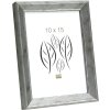 S46DD1 Photo frame in silver with silver bevel 10x15 cm