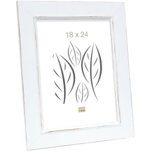 S46FF1 Picture frame painted in white 20x30 cm