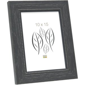 S46KF2 Black wooden frame with a pearl bevel 20x28 cm