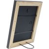 S46KF2 Black wooden frame with a pearl bevel 20x28 cm