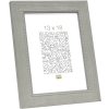 S46KF7 Grey wooden frame with a pearl bevel 18x24 cm