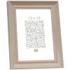 S46LF3 Beige painted photo frame in cottage style 13x18 cm