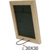 S49BH1 Photo frame in a natural wood colour 18x24 cm