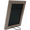 S49BH3 Photo frame in a grey wood colour 20x28 cm