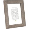 S49BH3 Photo frame in a grey wood colour 30x30 cm