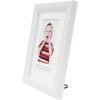 S54SF1 Photo frame in white painted look with text field (with French text) 10x15 cm