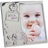 S57MA2 Frame in silver colour its a girl 10x15 cm