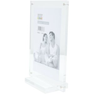 S58SC1 Magnetic and transparent photo frame with support 20x20 cm