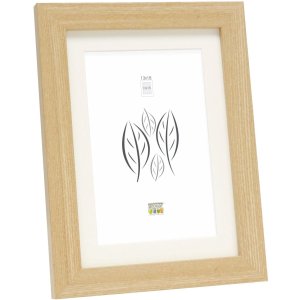 S66KH1 Photo frame in oak colour with mount 50x70 cm