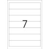 File labels white Movables-removable 192x38 A4 700