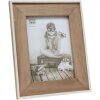 S67TX1 Small white frame with wooden mount 10x15 cm