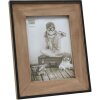 S67TX2 Small black frame with wooden mount 10x15 cm