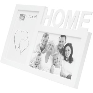 S68NK1 White frame for 2 pictures - HOME 10x15 cm