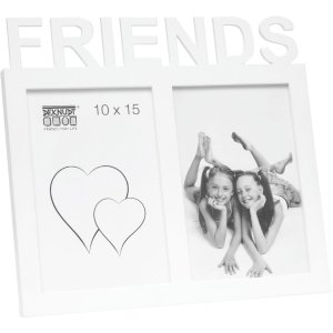 S68NK1 White frame for 2 pictures - FRIENDS 10x15 cm