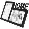 S68NK2 Black frame for 2 pictures - HOME 10x15 cm