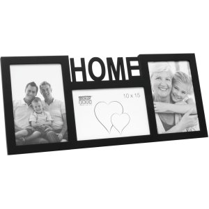 S68NK2 Black frame for 3 pictures - HOME 10x15 cm