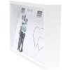 S68QK1 White cubic frame with a sloping back for 2 photos 10x15 cm