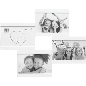 S68RK1 Multi picture frame in white for 4 pictures 10x15 cm